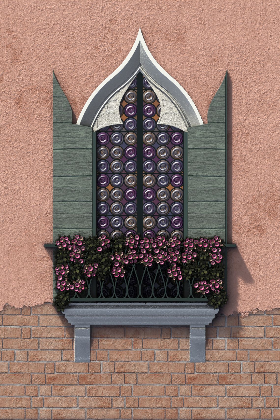 A window in Venice